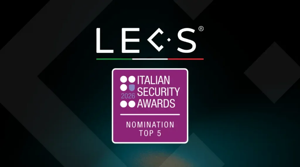 LECS tra i cinque finalisti degli Italian Security Awards 2026 nella categoria Infrastructure, Network Security e NDR