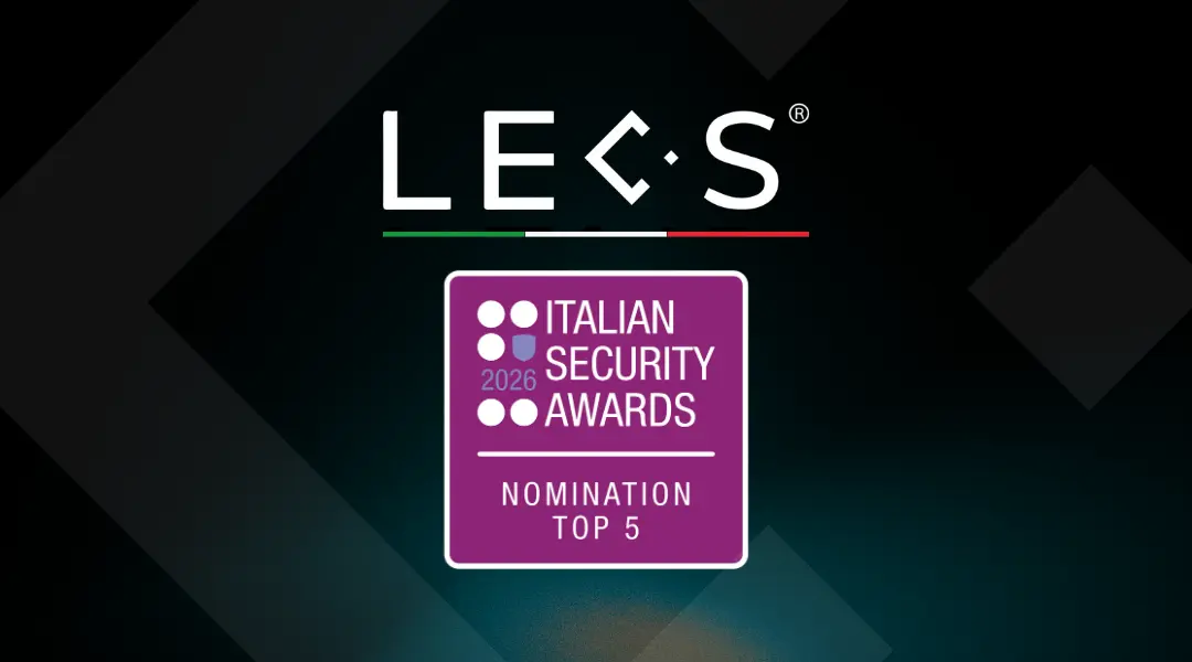 LECS tra i cinque finalisti degli Italian Security Awards 2026 nella categoria Infrastructure, Network Security e NDR